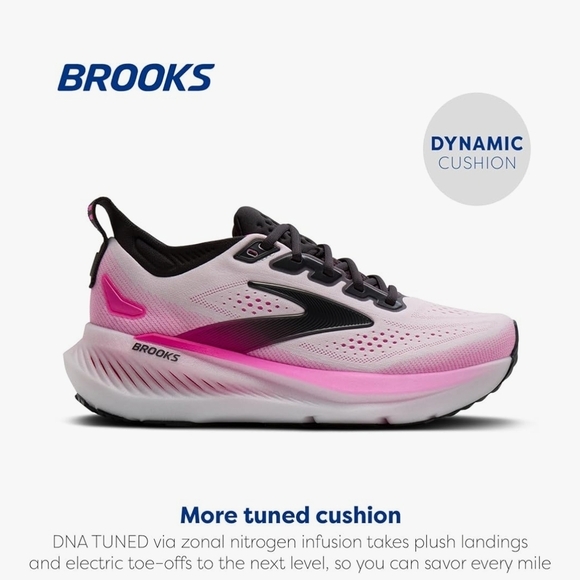 Brooks Women's Pink Running Shoes - Picture 3 of 10